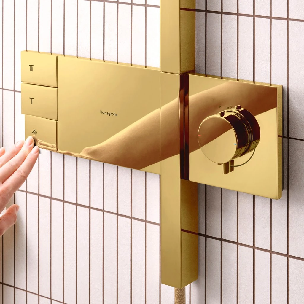 Hansgrohe Raindance Alive S Duş Kolonu 300 2Jet EcoSmart Parlak Altın