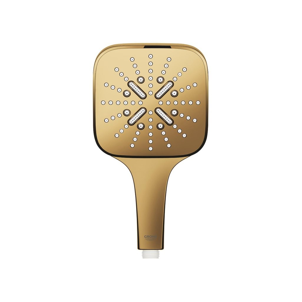 Grohe RainShower SmartActive 130 Cube El Duşu 3 Akışlı Altın