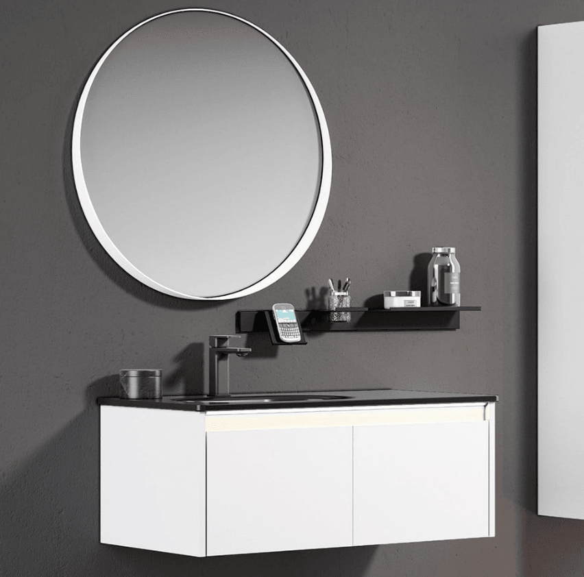 Orka Lisbon Banyo Dolabı Takımı 90 Cm Mat Kaşmir