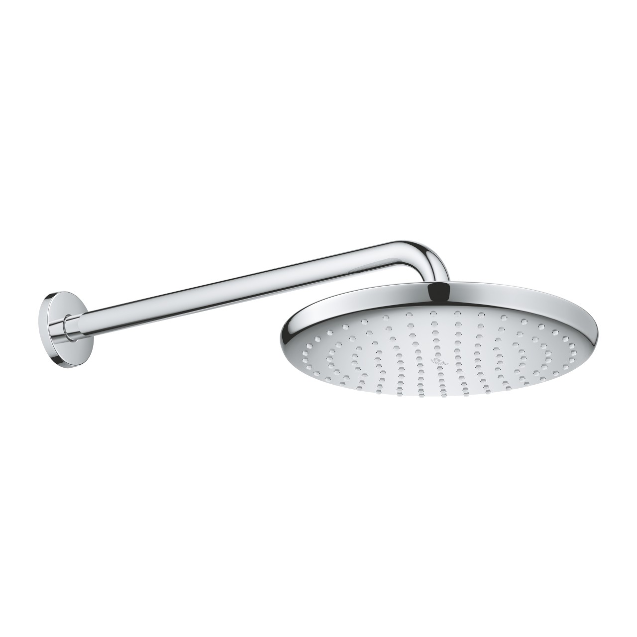Grohe Tempesta 250 Yuvarlak Tepe Duşu Tek Akışlı 25 cm Duvardan Dirsek Dahil