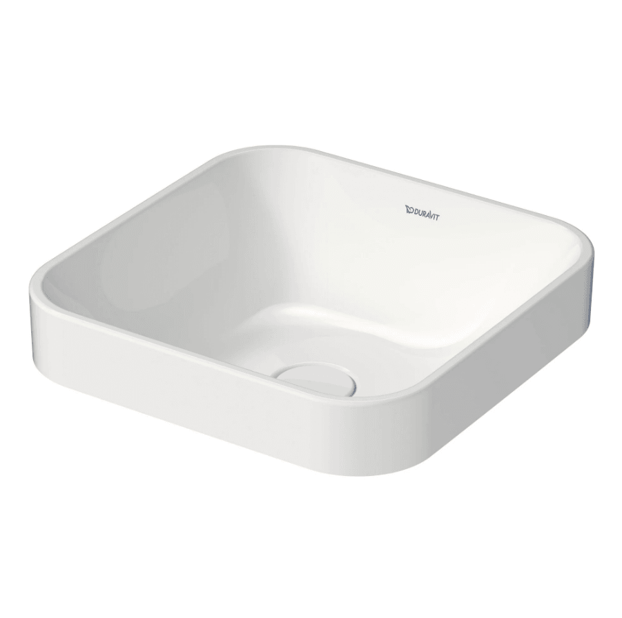 Duravit Happy D.2 Plus Tezgah Üstü Lavabo 40 Cm Parlak Beyaz