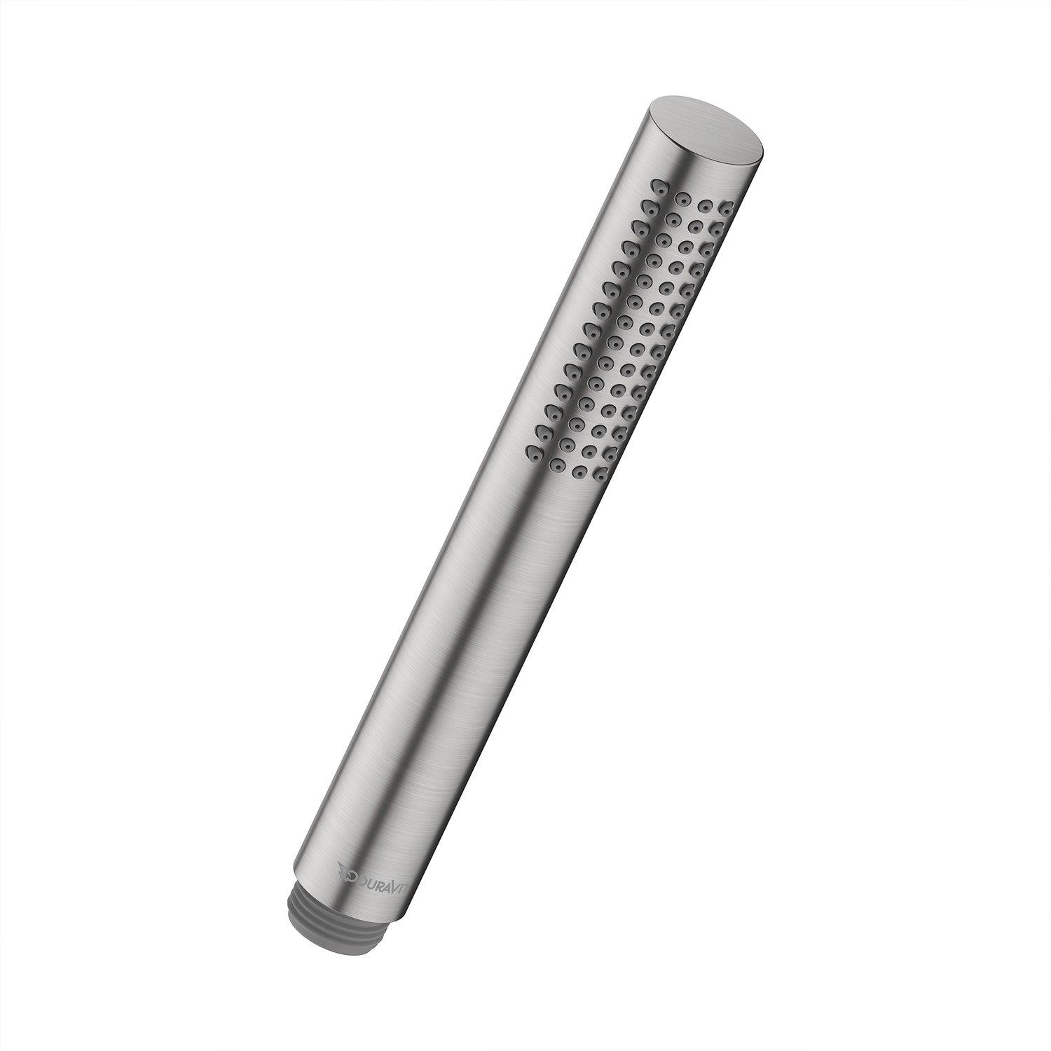 Duravit Stick Yuvarlak El Duşu Fırçalanmış Çelik