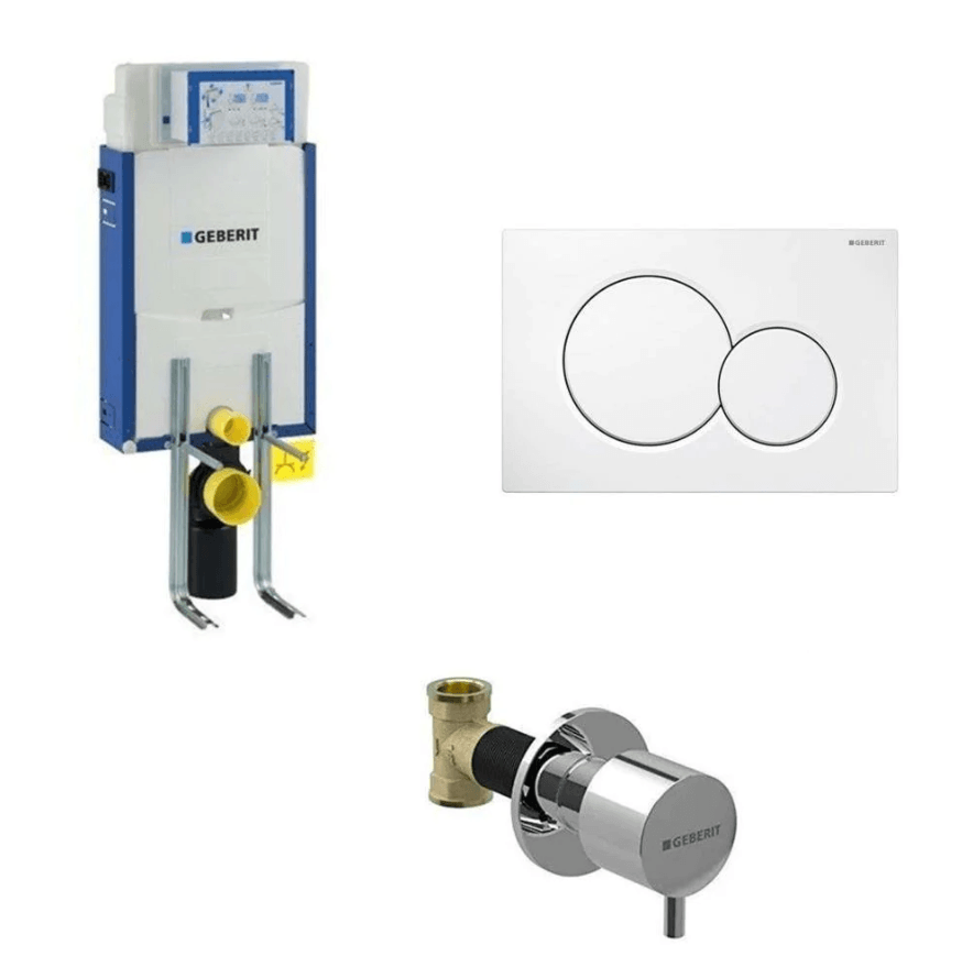 Geberit Sigma Gömme Rezervuar Seti Kombifix 12Cm