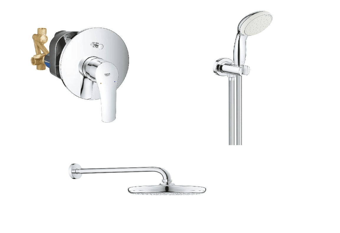 Grohe Eurosmart Ankastre Duş Seti