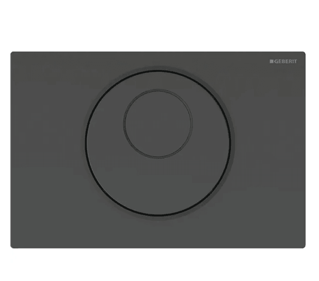 Geberit Sigma10 Fotoselli Kumanda Kapağı Elektrikli 8 Cm Mat Siyah