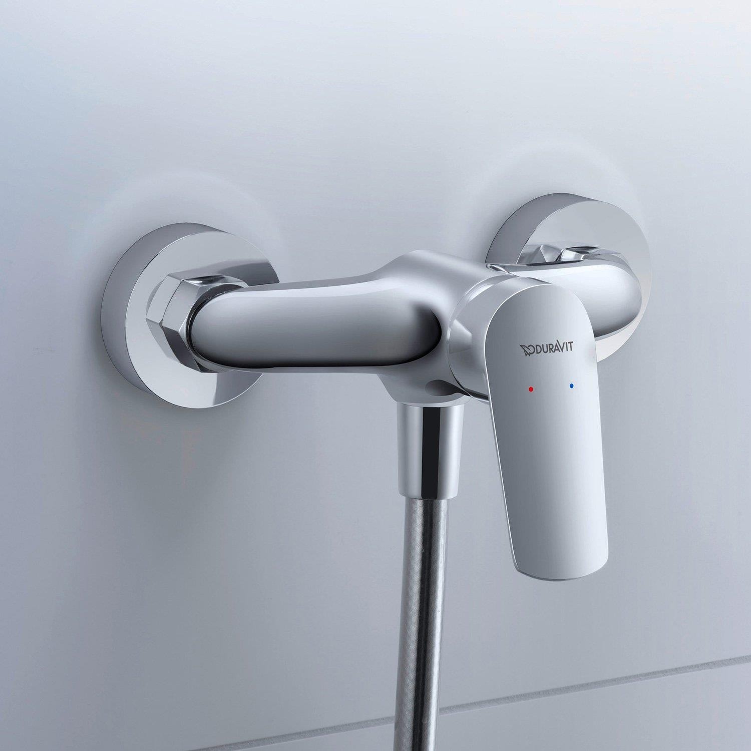 Duravit No.1 Sıva Üstü Duş Bataryası Parlak Krom