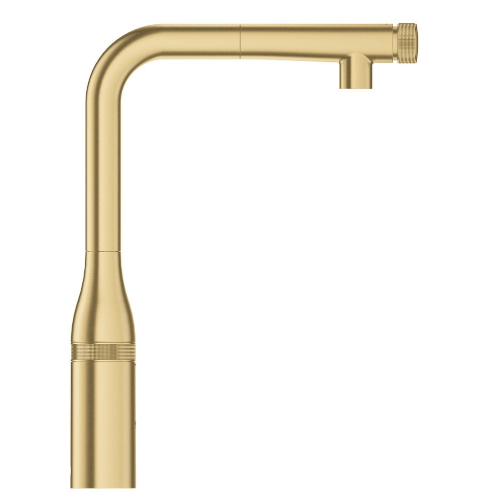 Grohe Essence SmartControl Spiralli Eviye Bataryası Fırçalı Altın