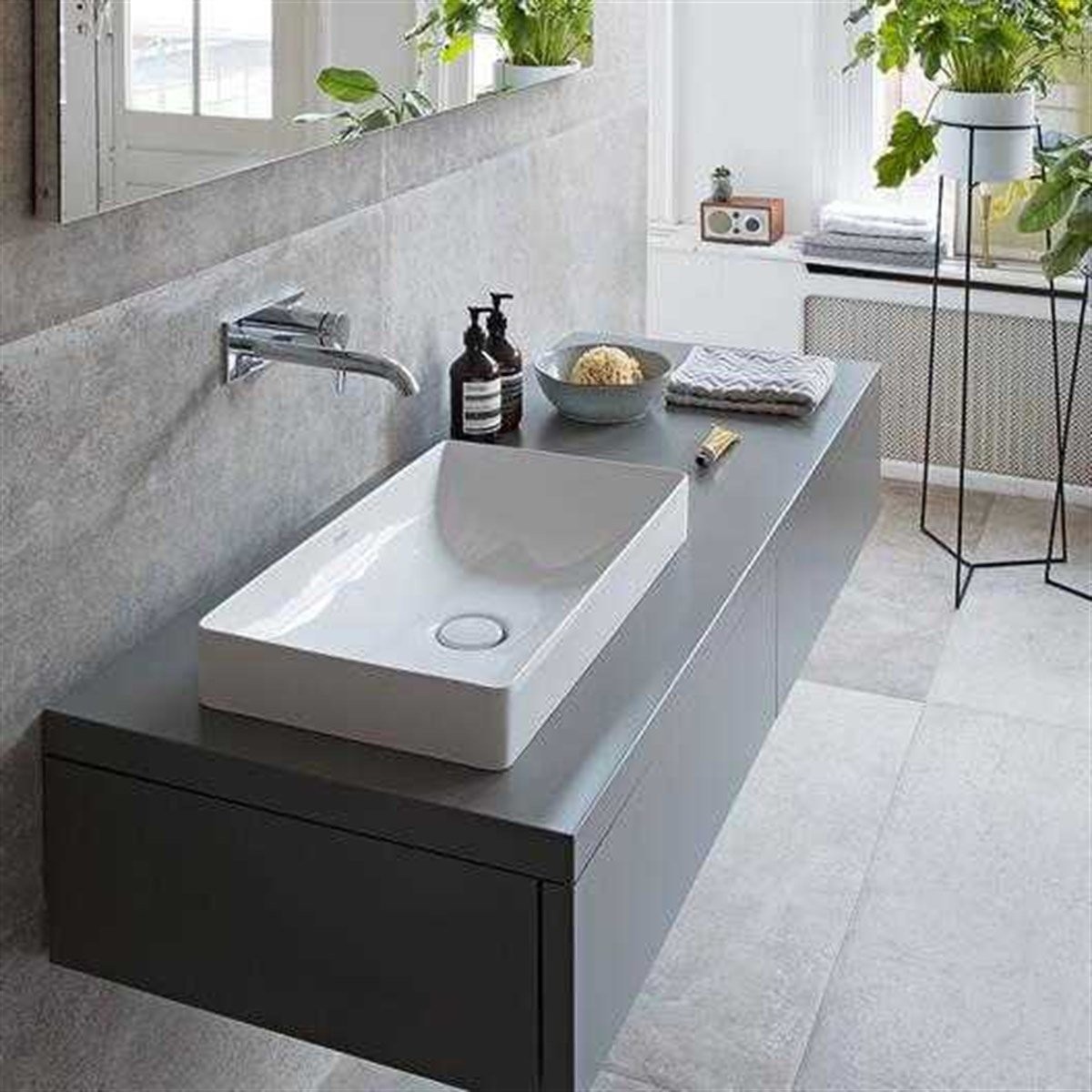 Duravit Durasquare Duraceram Çanak Lavabo Beyaz