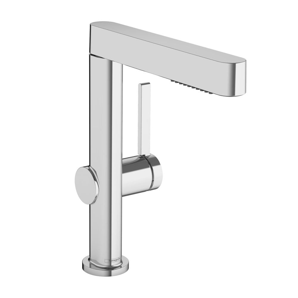 Hansgrohe Finoris Tek Kollu Lavabo Bataryası 230 Spiralli, 2Jet Ve Bas-Aç Gider Seti İle
