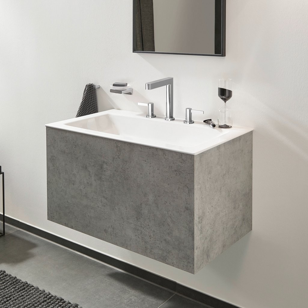 Hansgrohe Finoris 3 Delikli Lavabo Bataryası 160 Krom