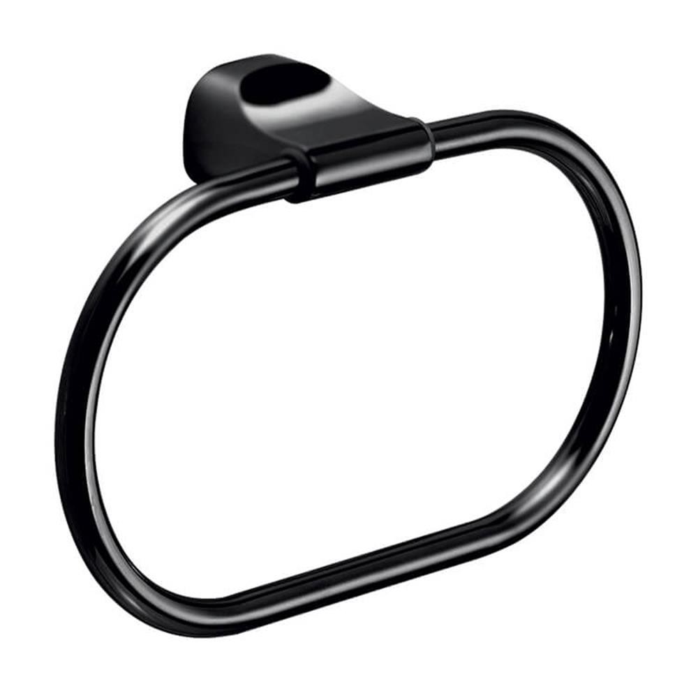 Gedy Stelvio Havluluk Yuvarlak 20.7Cm Mat Siyah