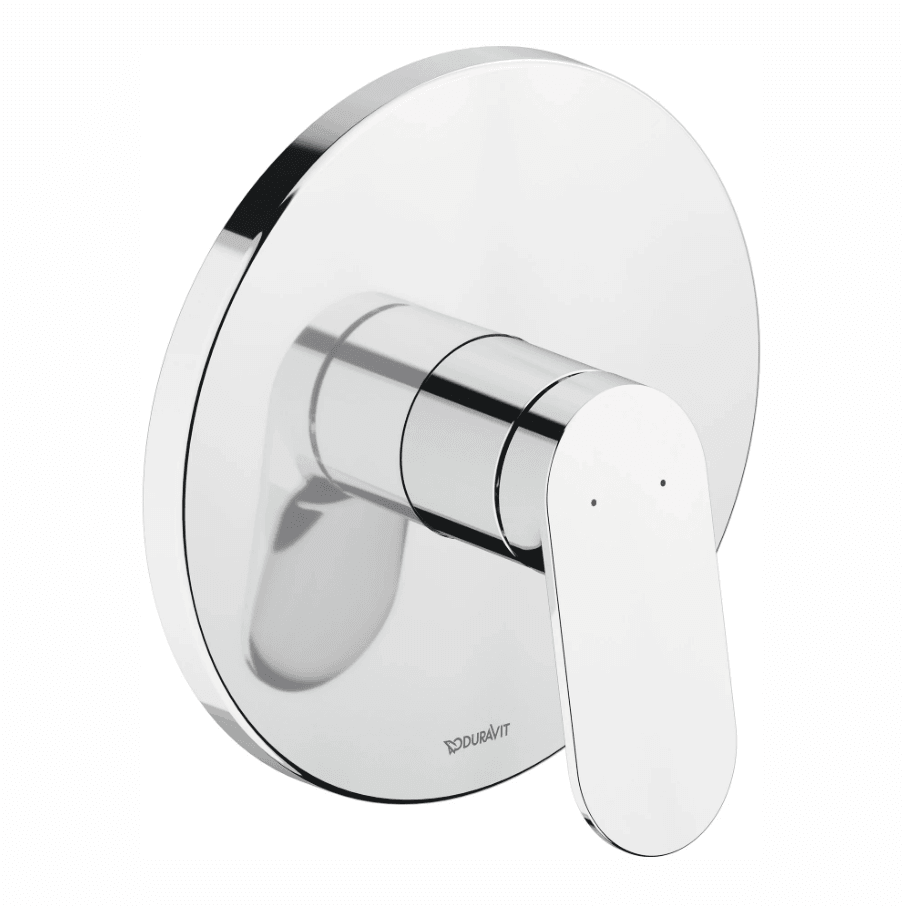 Duravit Wave Ankastre Duş Bataryası Tek Çıkışlı Parlak Krom