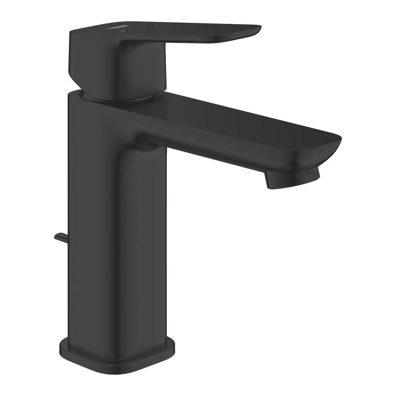 Grohe Cubeo Lavabo Bataryası M Boy Sifon Kumandalı Mat Siyah