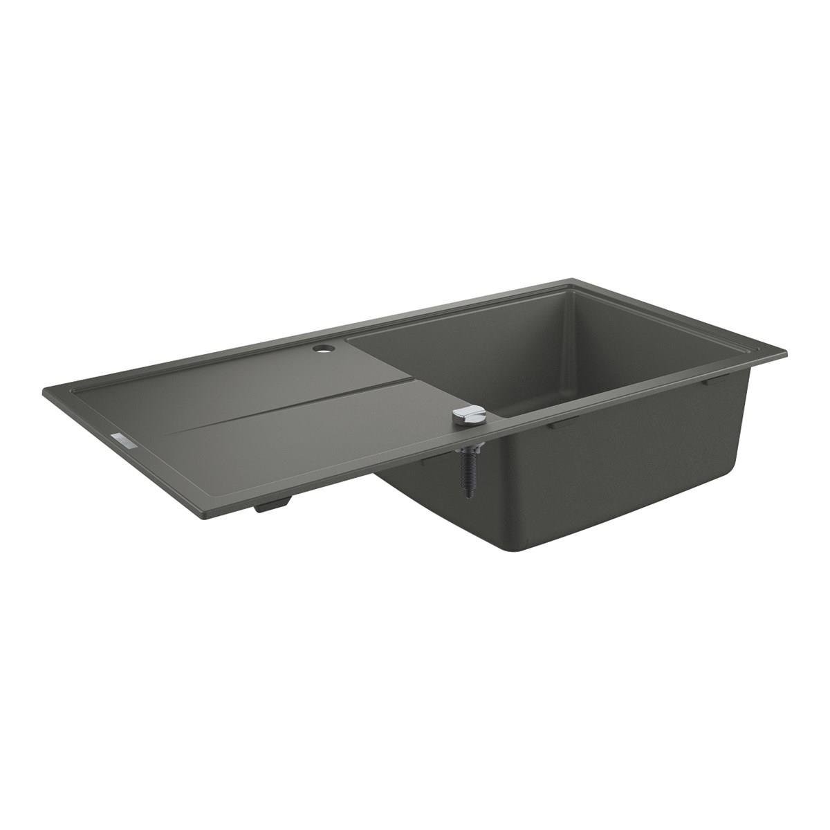 Grohe K400 60-C 100 Cm Quartz Kompozit Eviye Gri