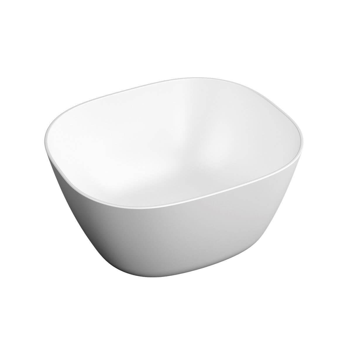 Vitra Plural Yüksek Çanak Lavabo Mat Beyaz 45Cm