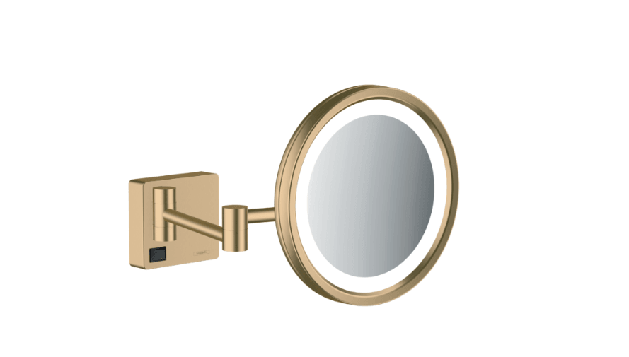 Hansgrohe Addstoris Makyaj Aynası Led'Li Mat Bronz