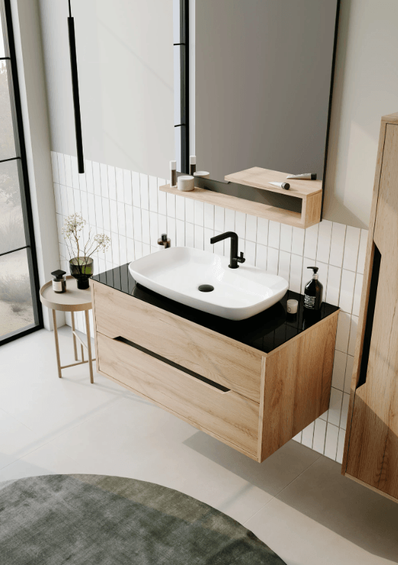 Orka Galia Banyo Dolabı Takımı 100 Cm Legnano