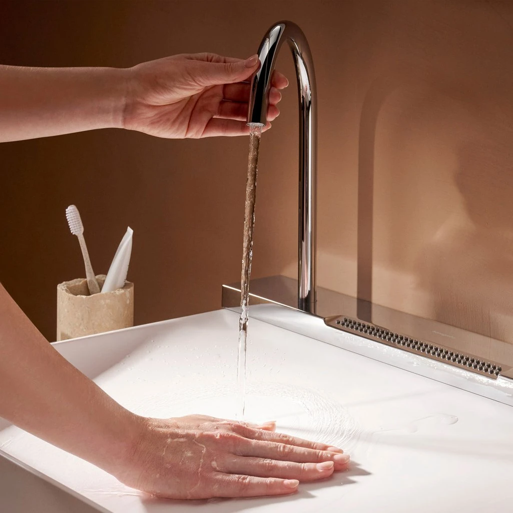 Hansgrohe Avalegra AquaUnit 78x48 cm Lavabo Bataryalı Beyaz