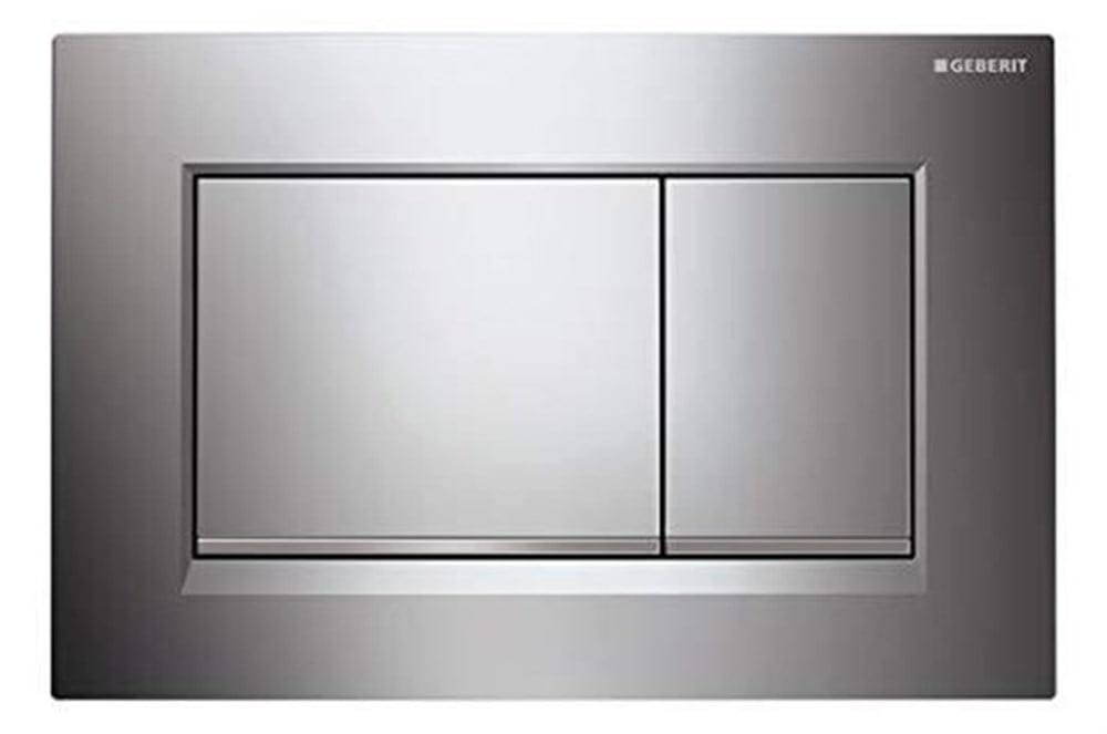 Geberit Sigma30 Kumanda Kapağı, Çift Basmalı, Mat/Parlak/Mat