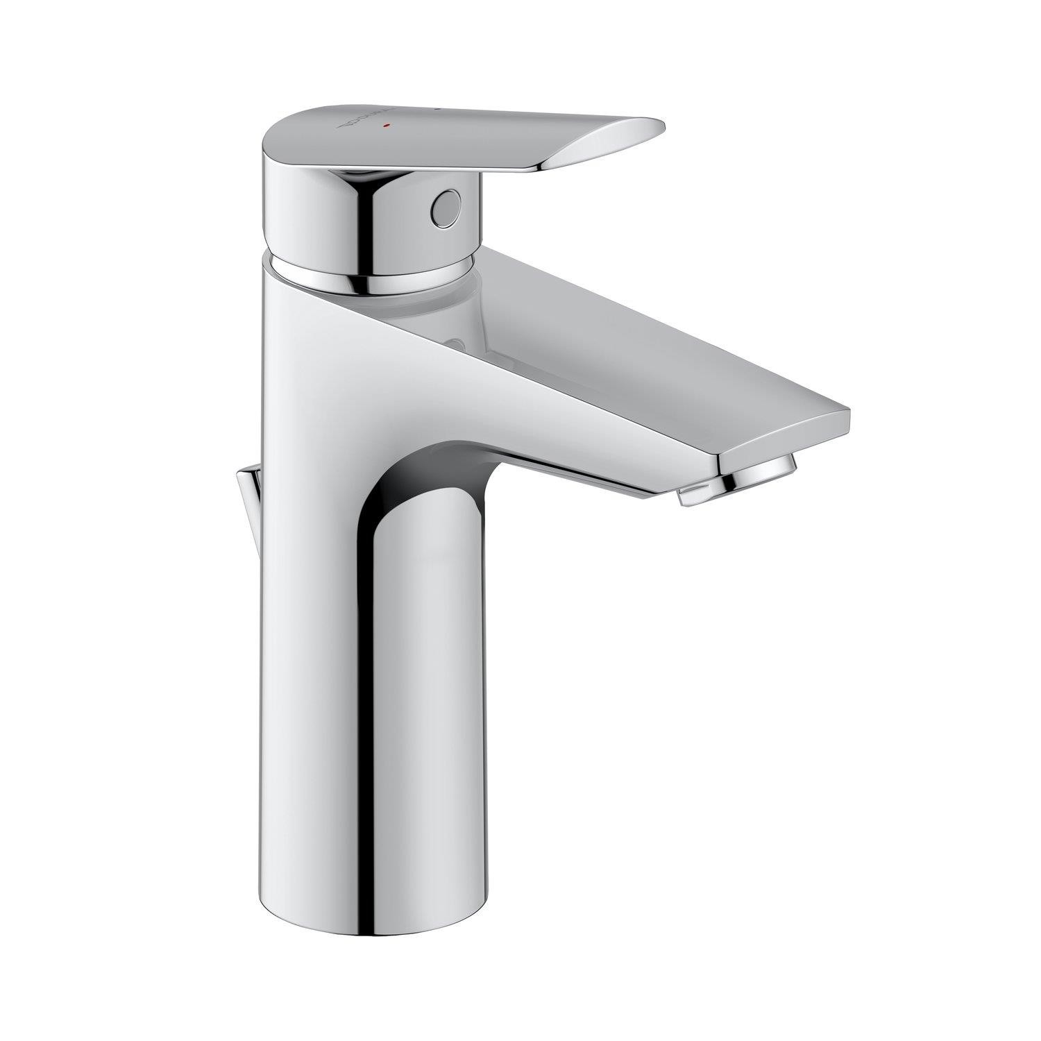 Duravit No.1 Lavabo Bataryası Medium Sifon Kumandalı Minusflow Parlak Krom