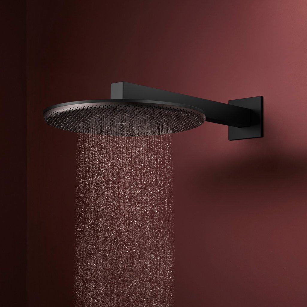 Hansgrohe Raindance Alive S 300 2jet EcoSmart Tepe Duşu Mat Siyah