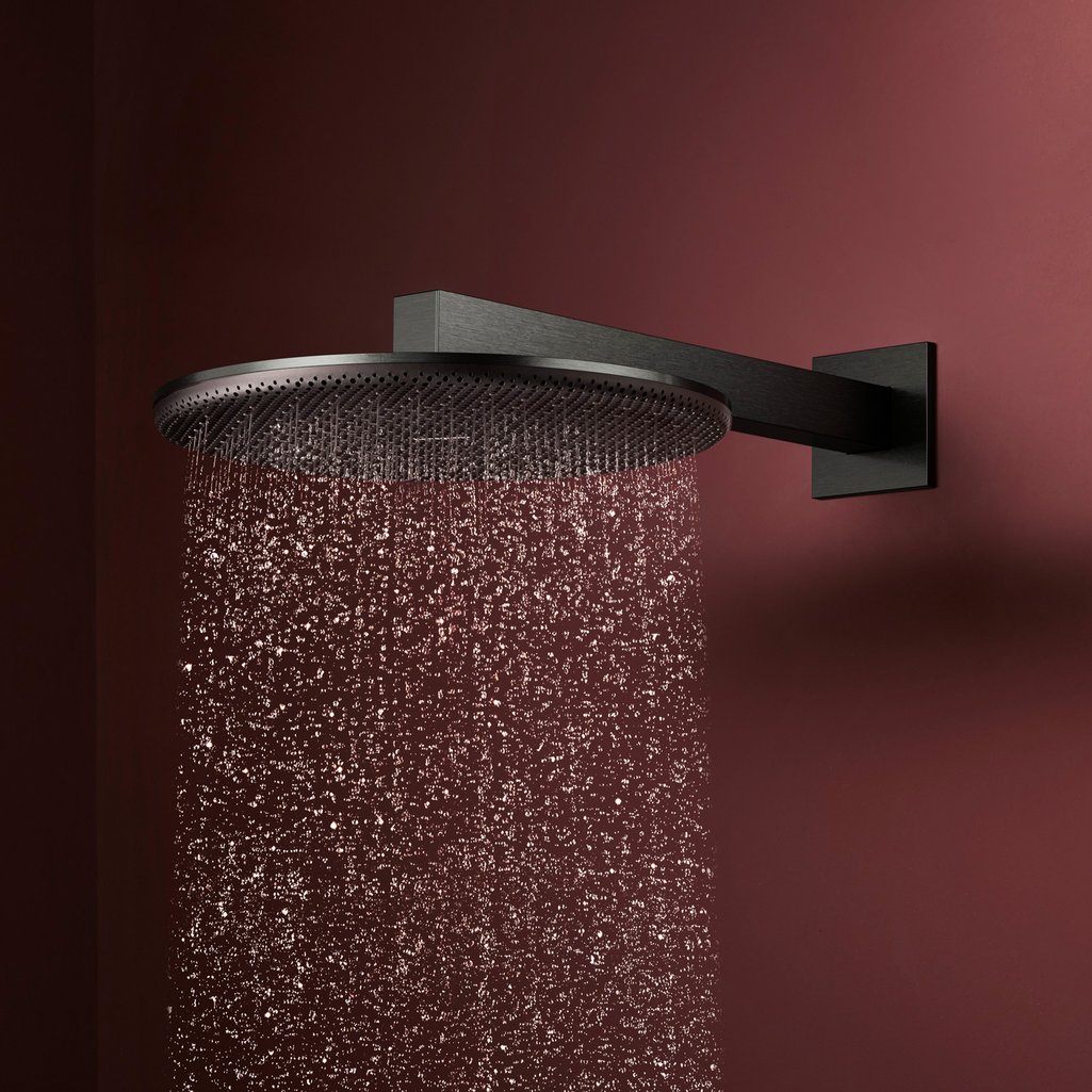 Hansgrohe Raindance Alive S Tepe duşu 300 1jet EcoSmart Mat Siyah Krom