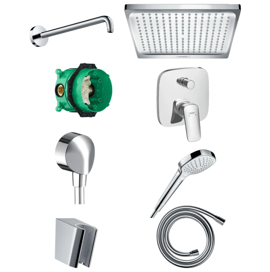 Hansgrohe Logis Loop Ankastre Banyo Batarya Seti