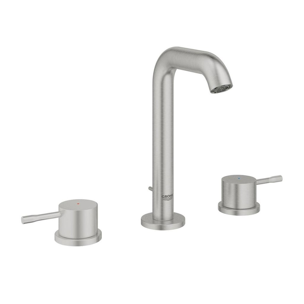 Grohe Essence 3 Delikli Lavabo Bataryası Paslanmaz Çelik