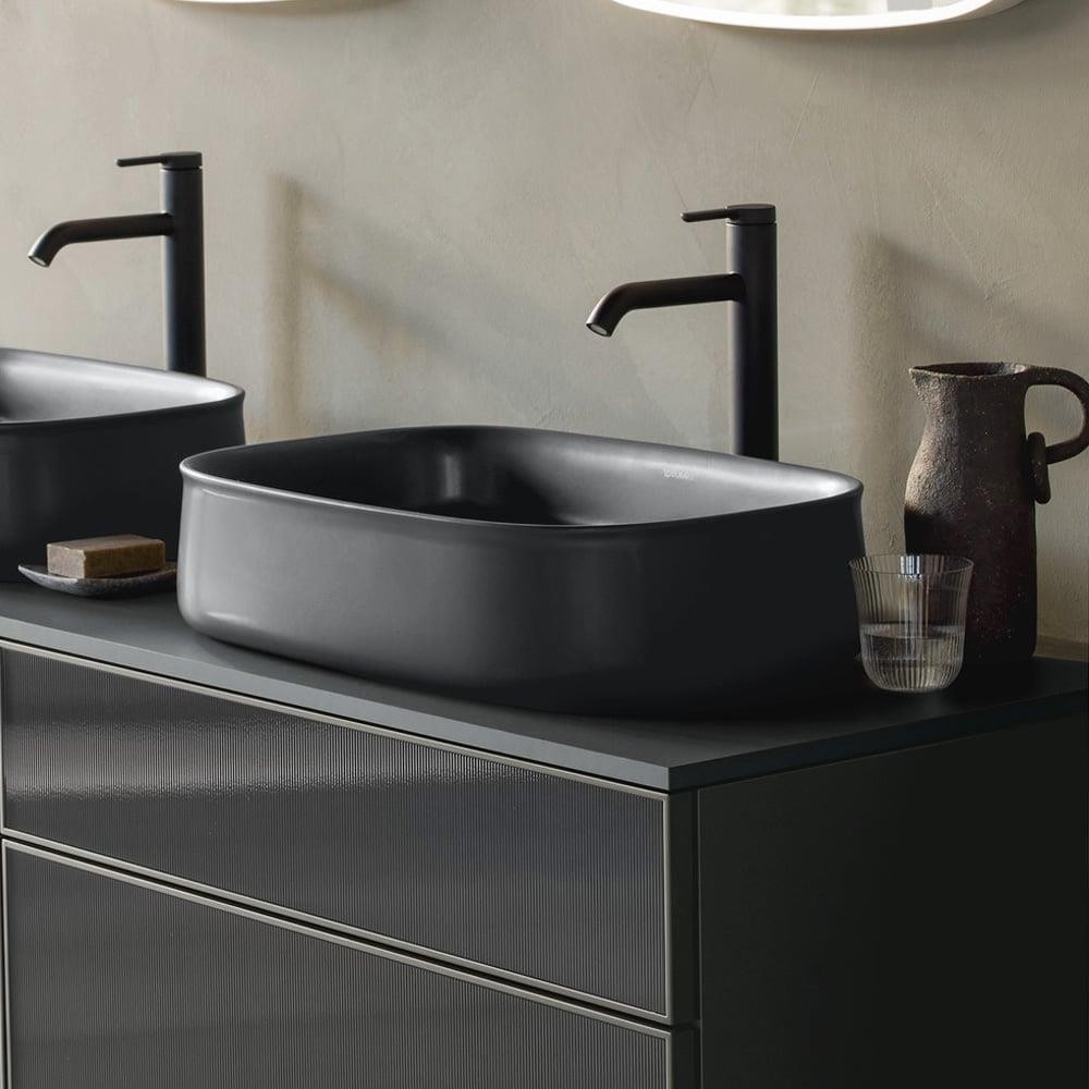 Duravit Zencha Çanak Lavabo 55 Cm Mat Antrasit