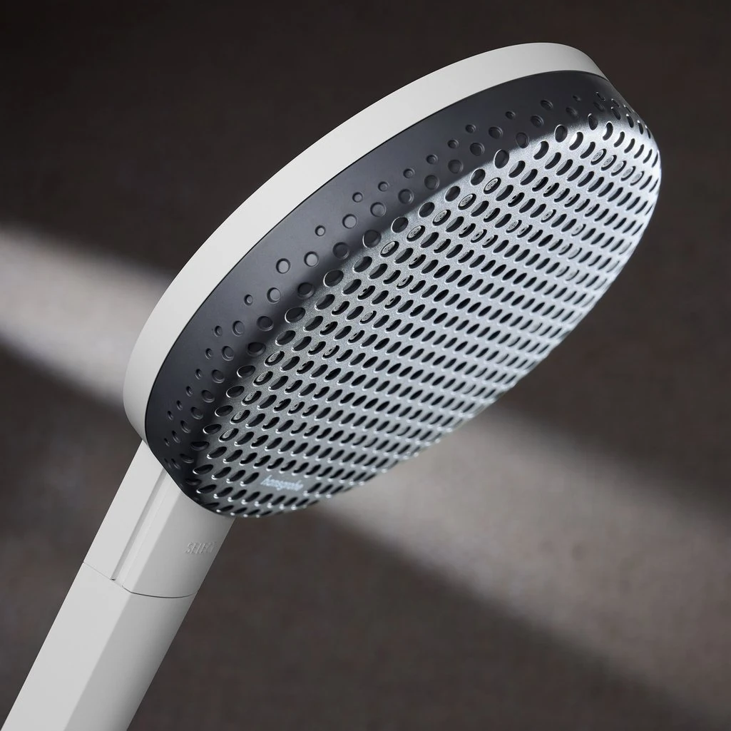 Hansgrohe Raindance Alive Select S Duş Askısı Seti 125 3jet EcoSmart Designflex Tekstil Duş Hortumu 160 cm Mat Beyaz