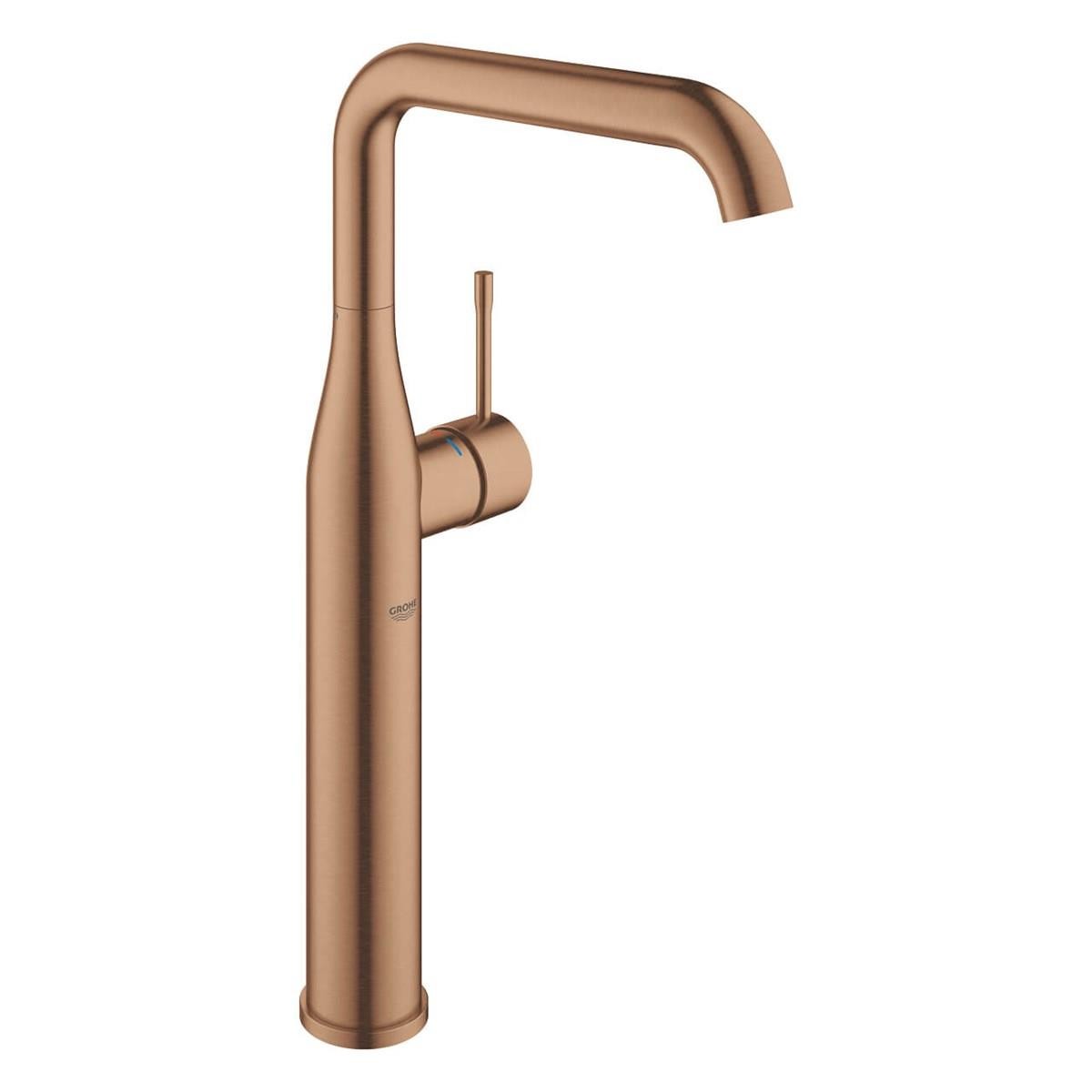 Grohe Essence New Yüksek Tip Lavabo Bataryası Mat Bronz