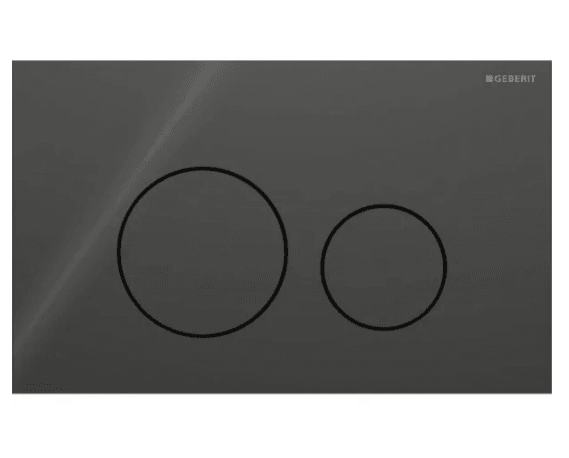 Geberit Sigma40 Round Siyah Kumanda Paneli