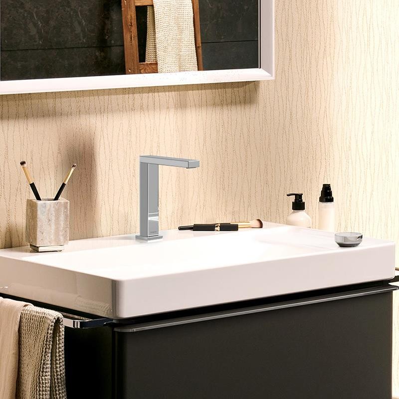 Hansgrohe Tecturis E 2-Delikli Lavabo Bataryası 150 Coolstart Ecosmart Kumandasız