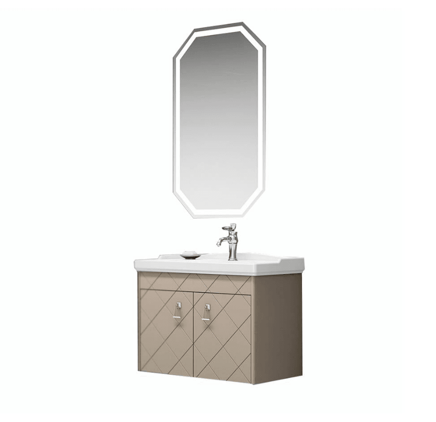 Orka Dream Banyo Dolabı Takımı 105 Cm Lake Mat Cappucino