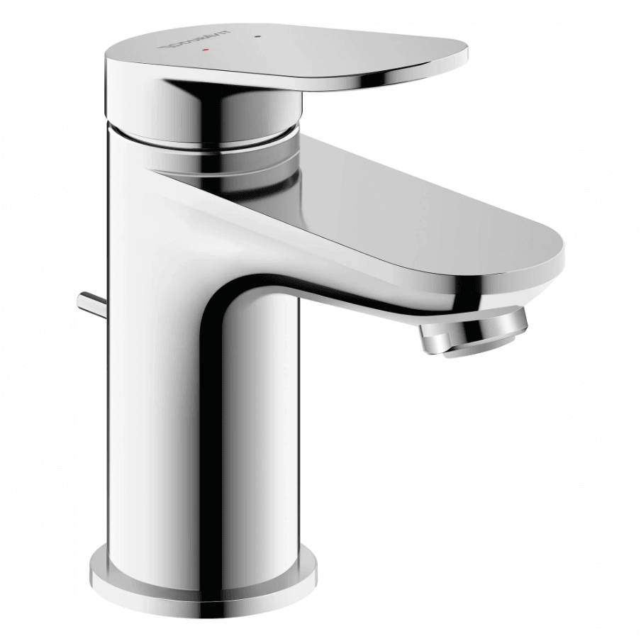 Duravit Wave Lavabo Bataryası Sifon Kumandalı Minus Flow Small Parlak Krom