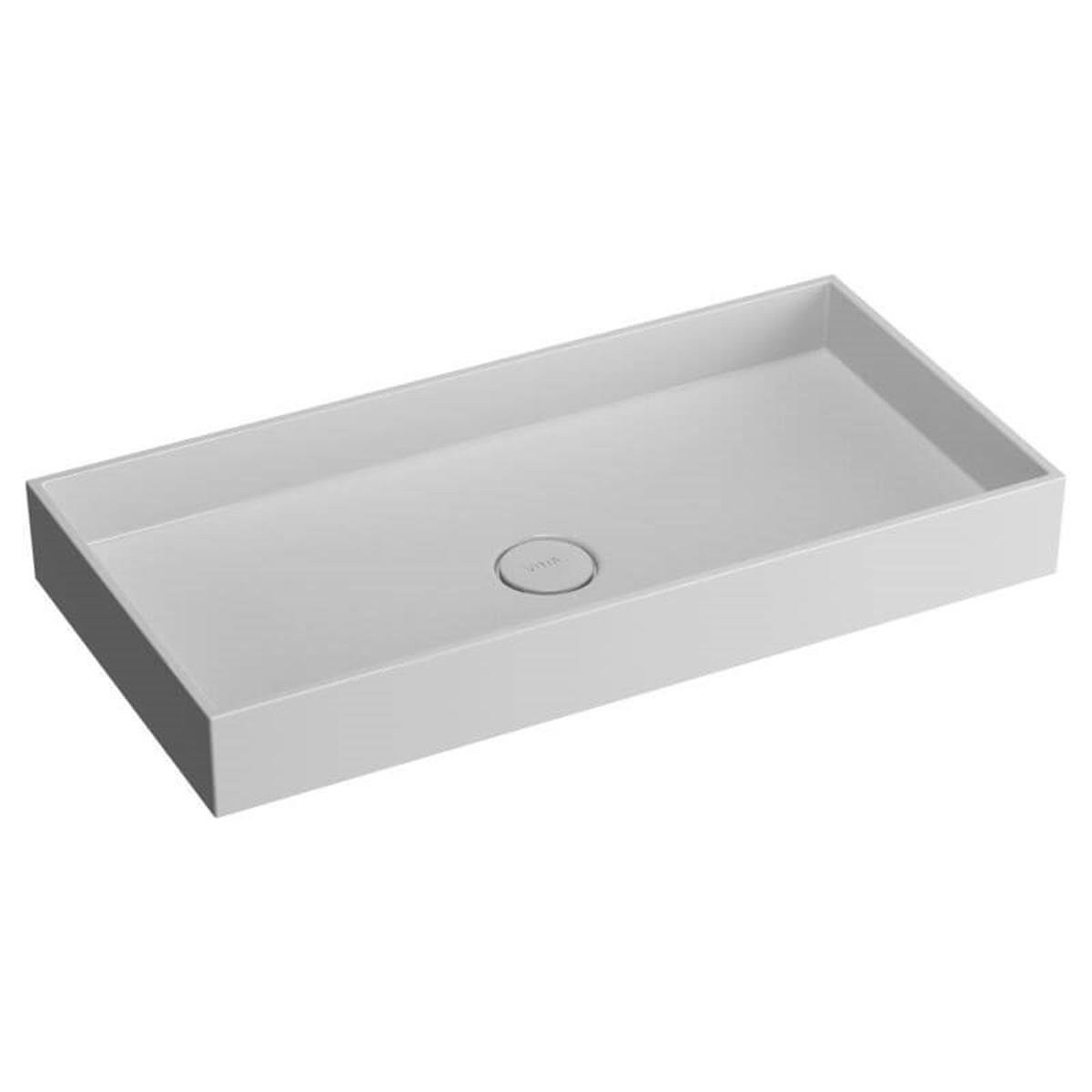 Vitra Memoria Dikdörtgen Çanak Lavabo Beyaz 80Cm