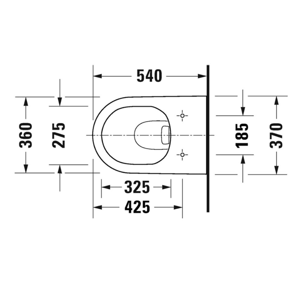 Duravit D-Neo Rimless Asma Klozet Seti