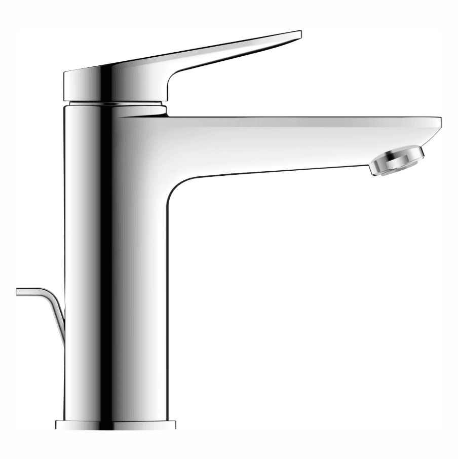 Duravit Wave Lavabo Bataryası Sifon Kumandalı Fresh Start Medium Parlak Krom