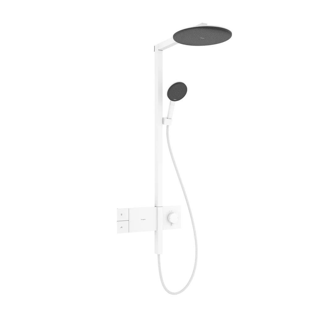 Hansgrohe Raindance Alive S Duş Kolonu 300 1Jet EcoSmart Mat Beyaz