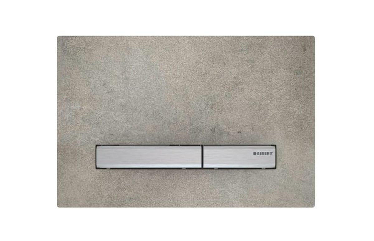 Geberit Sigma50 Kumanda Kapağı, Çift Basmalı, Beton