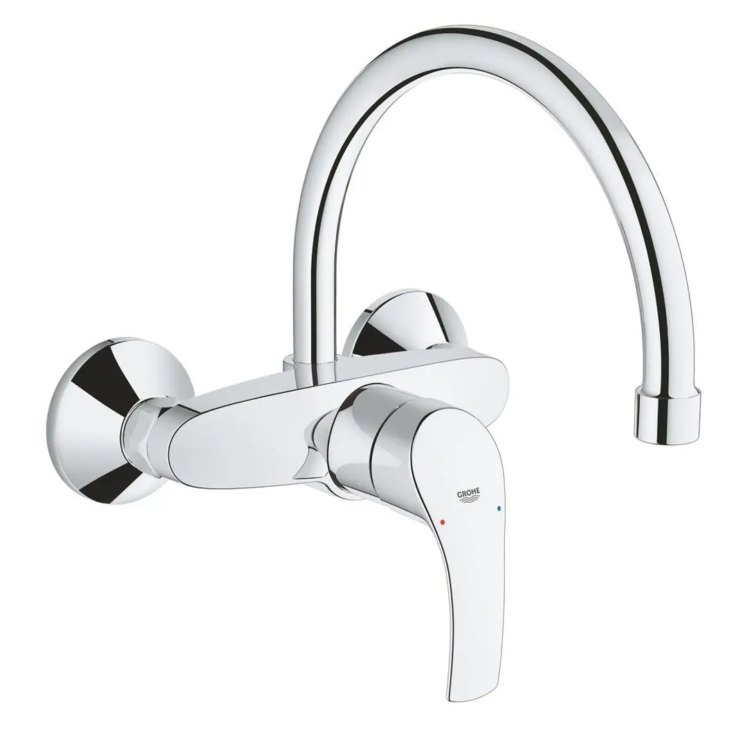 Grohe Eurosmart Eviye Bataryası, Duvar Tipi 32482002 | BanyoCity.com 'da