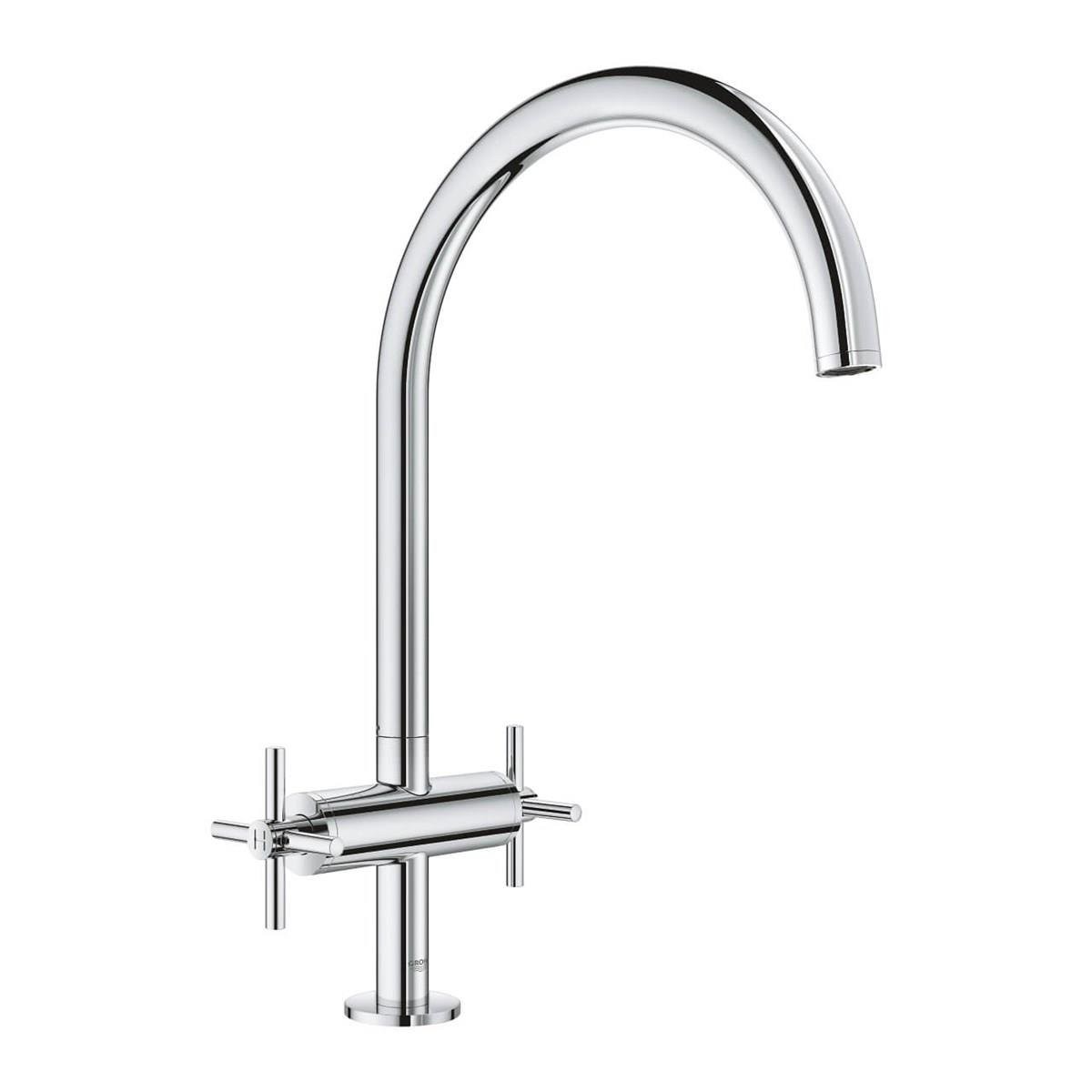 Grohe Atrio Kuğu Borulu Eviye Bataryası