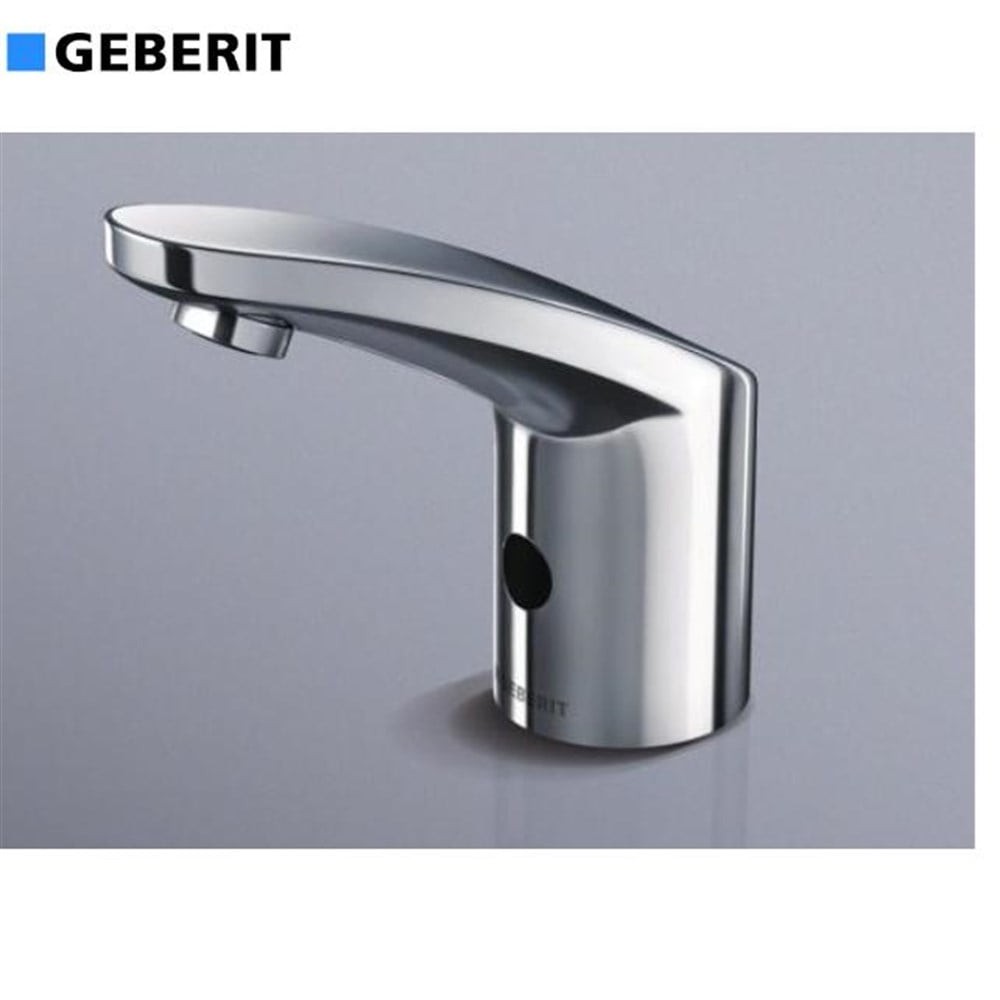 Geberit Type 185 Fotoselli Lavabo Bataryası, Çift Su Girişli, Jeneratörlü