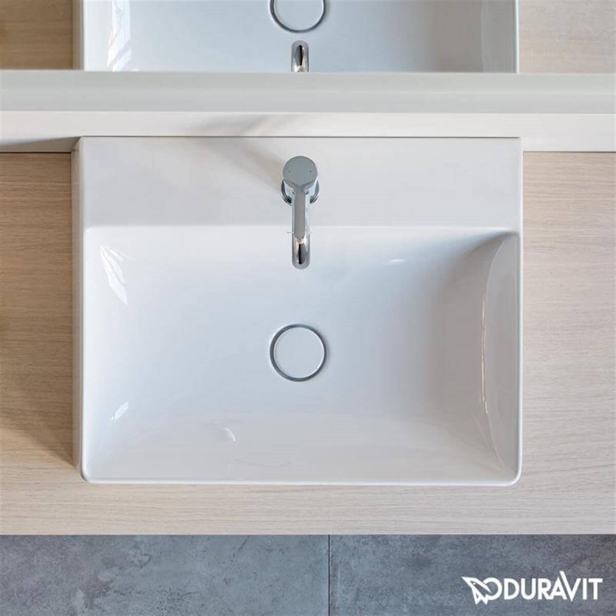 Duravit Durasquare Duraceram Çanak Lavabo, 60 X 47 Cm