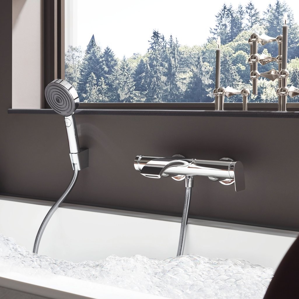 Hansgrohe Vivenis Tek Kollu Banyo Bataryası Aplike Montaj