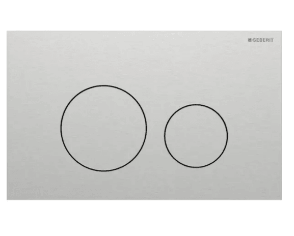 Geberit Sigma40 Round Paslanmaz Çelik Kumanda Paneli