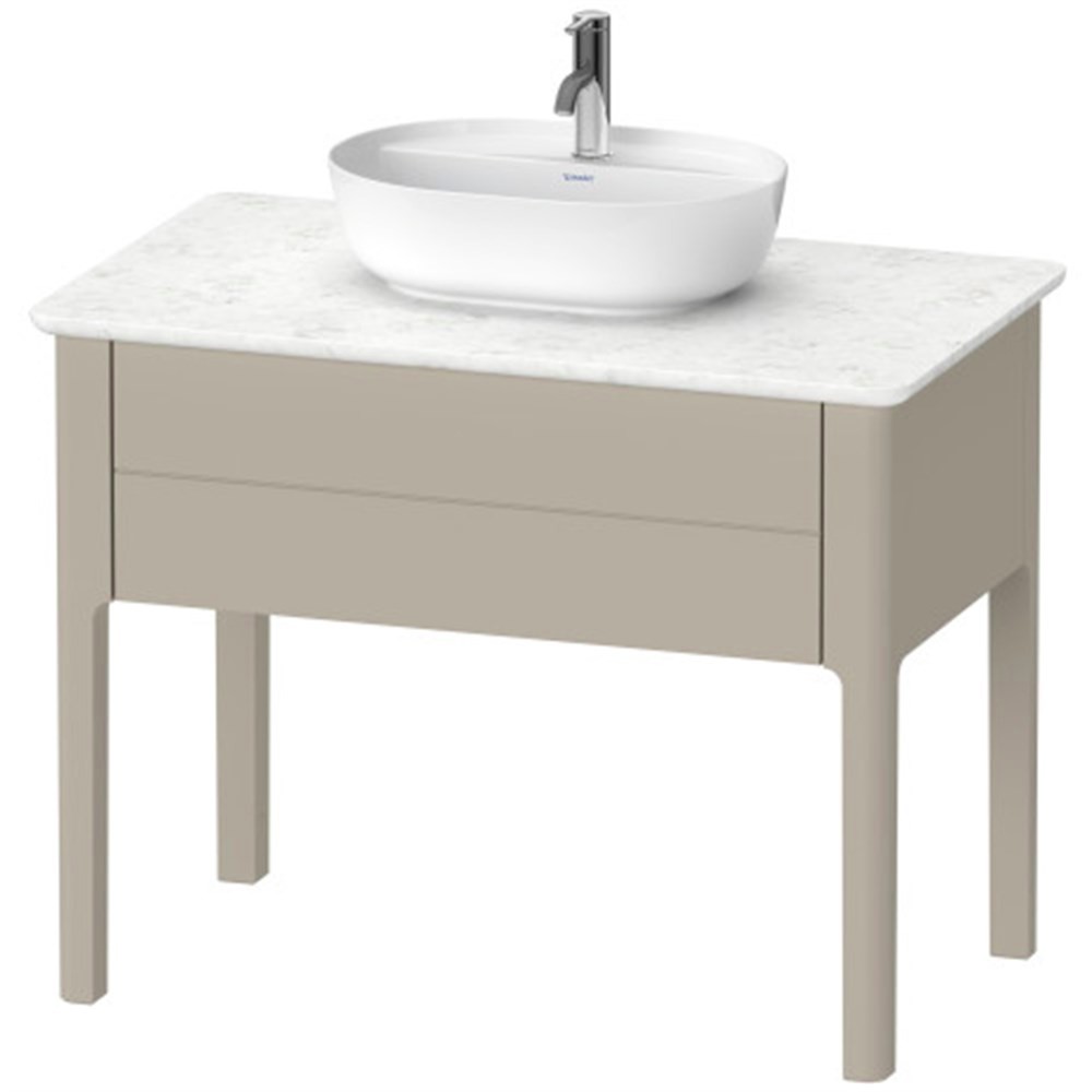 Duravit Luv Lavabo Dolabı 100 Cm Taupe Saten Mat