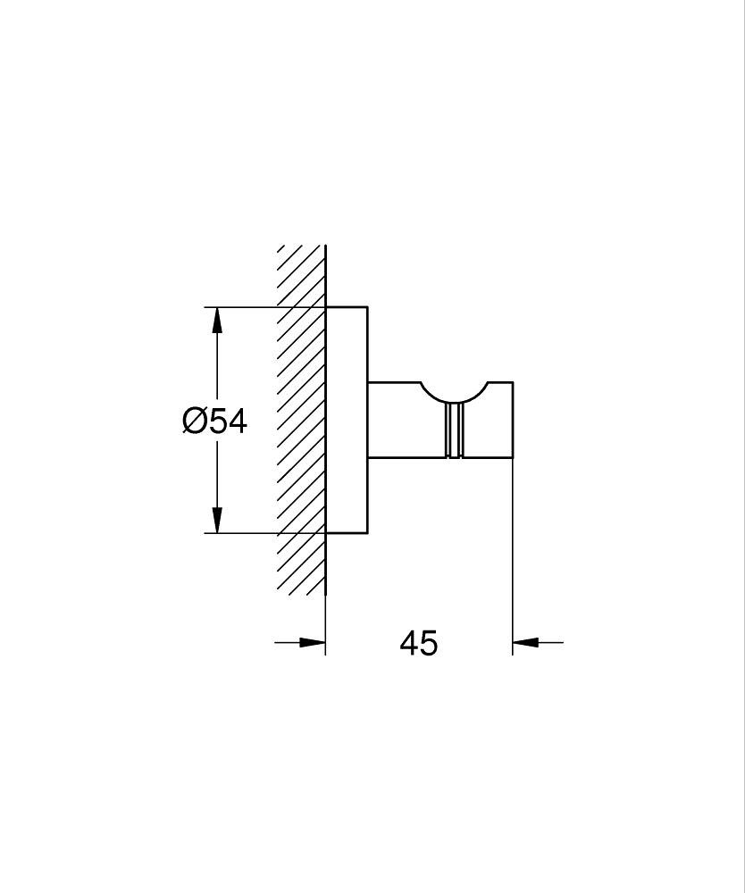 Grohe Essentials Bornoz Askısı Altın