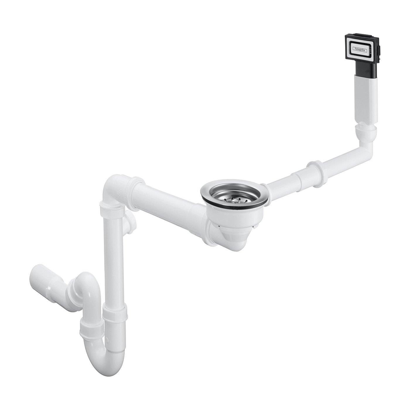 Hansgrohe D16-10 Manuel Gider Ve Taşma Seti Tek Hazneli Eviyeler İçin