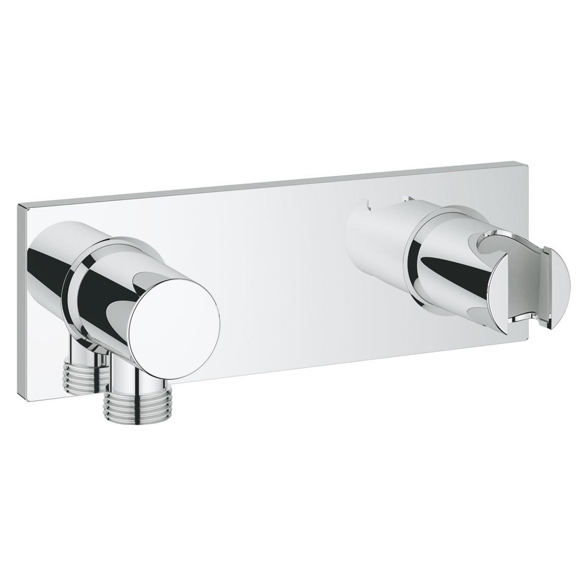 Grohe Grohtherm F Duvar Üstü Duş Askısı Ve Duş Çıkış Dirseği Seti